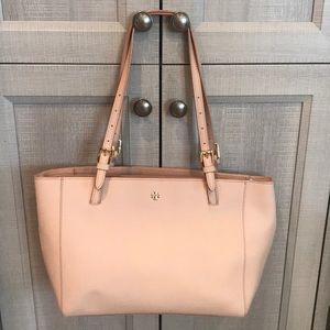 Tory Burch small 3- compartment tote